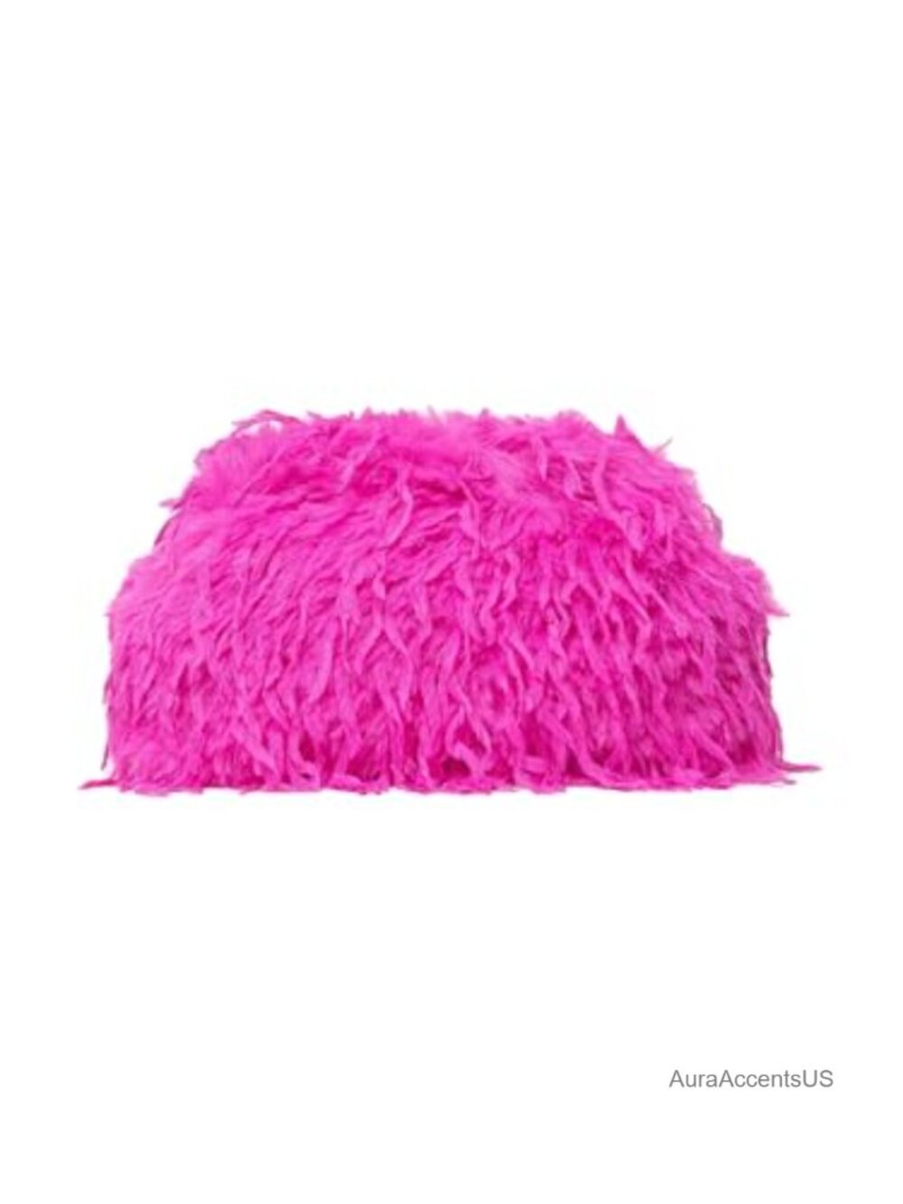 Fuzzy Faux Fur Clutch Purses Y2K Plush Evening Bags Kiss Lock Closure